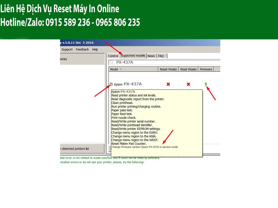 Key Firmware May In Epson PX-437A Step 1